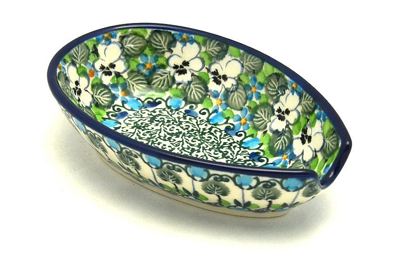 Ceramika Artystyczna Polish Pottery Spoon Rest - Unikat Signature - U4795 381-U4795 (Ceramika Artystyczna)