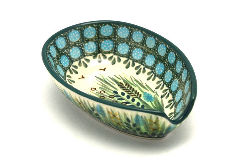 Ceramika Artystyczna Polish Pottery Spoon Rest - Unikat Signature - U803 381-U0803 (Ceramika Artystyczna)