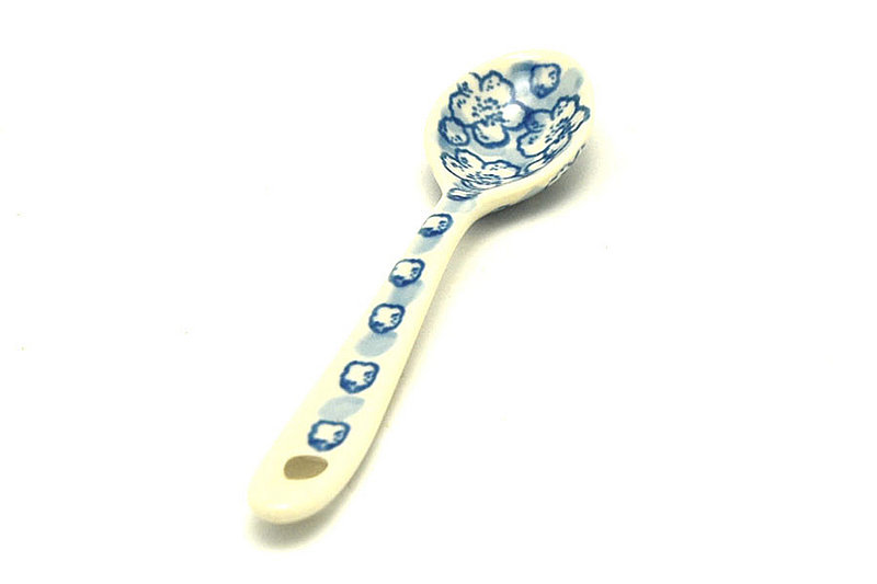 Ceramika Artystyczna Polish Pottery Spoon - Small - Daisy Flurry 592-2176a (Ceramika Artystyczna)