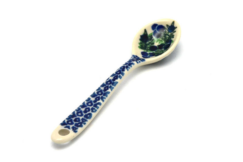 Ceramika Artystyczna Polish Pottery Spoon - Small - Huckleberry 592-1413a (Ceramika Artystyczna)