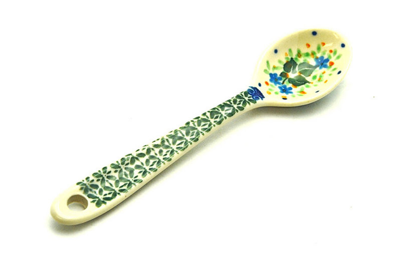 Ceramika Artystyczna Polish Pottery Spoon - Small - Ivy Trail 592-1898a (Ceramika Artystyczna)