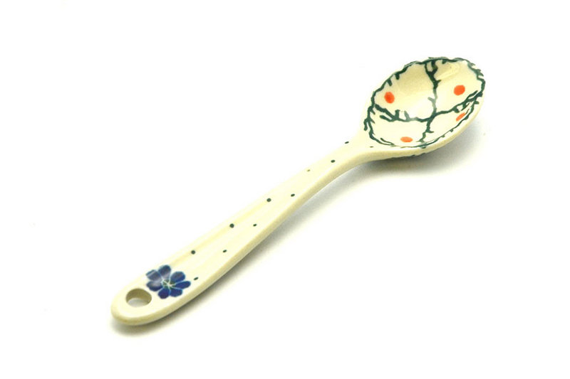 Ceramika Artystyczna Polish Pottery Spoon - Small - Primrose 592-854a (Ceramika Artystyczna)