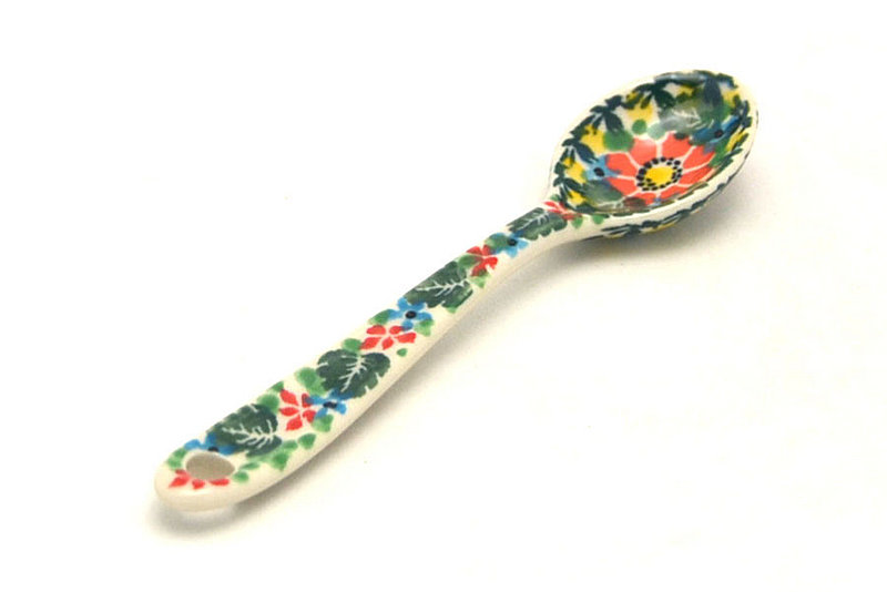 Ceramika Artystyczna Polish Pottery Spoon - Small - Unikat Signature U3357 592-U3357 (Ceramika Artystyczna)