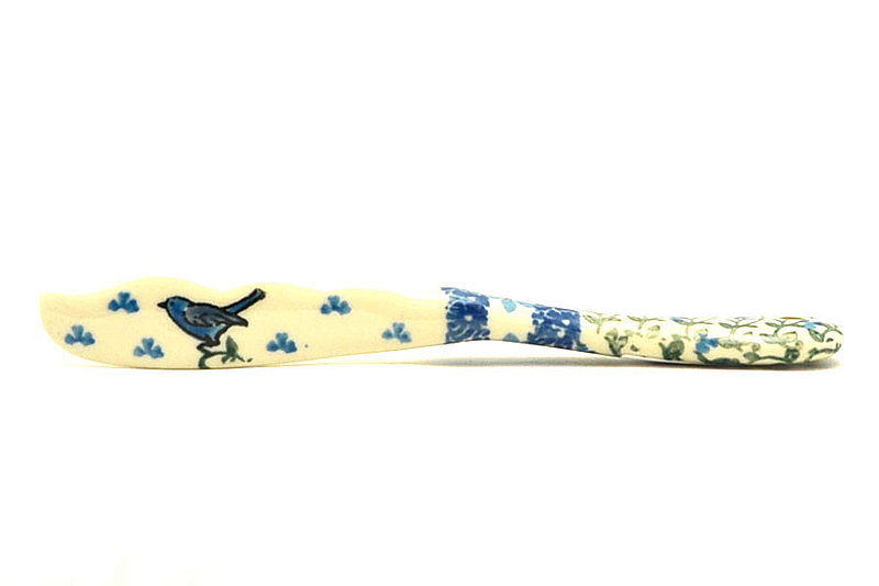 Ceramika Artystyczna Polish Pottery Spreader - Song Bird 563-1932a (Ceramika Artystyczna)