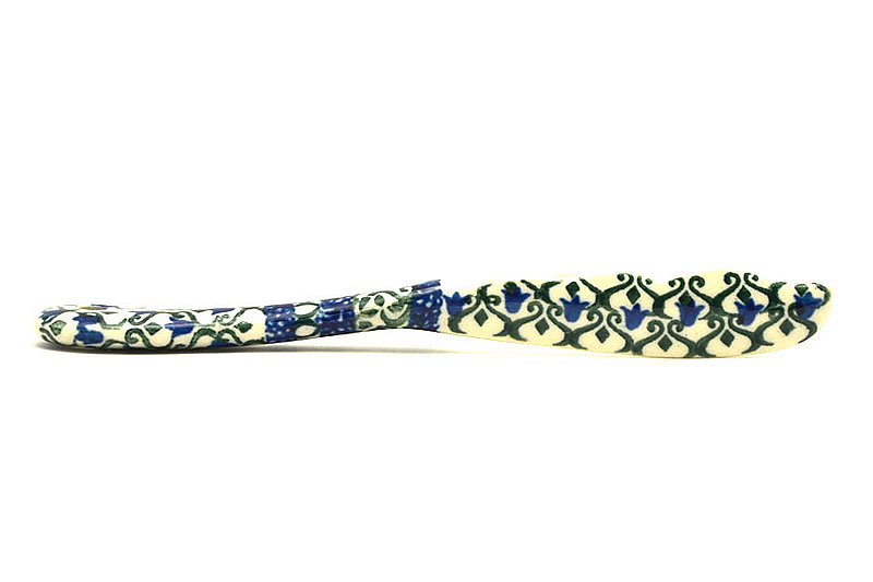 Ceramika Artystyczna Polish Pottery Spreader - Tulip Trellis 563-0585a (Ceramika Artystyczna)