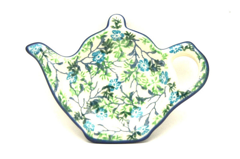 Ceramika Artystyczna Polish Pottery Tea Bag Holder - Summer Ivy 766-2814a (Ceramika Artystyczna)