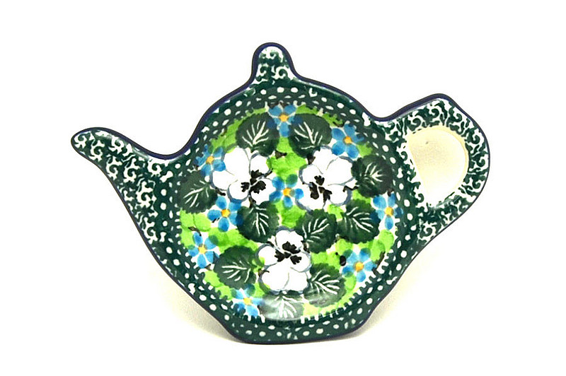 Ceramika Artystyczna Polish Pottery Tea Bag Holder - Unikat Signature - U4795 766-U4795 (Ceramika Artystyczna)