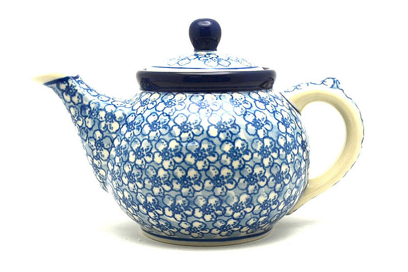 Ceramika Artystyczna Polish Pottery Teapot - 14 oz. - Daisy Flurry 120-2176a (Ceramika Artystyczna)