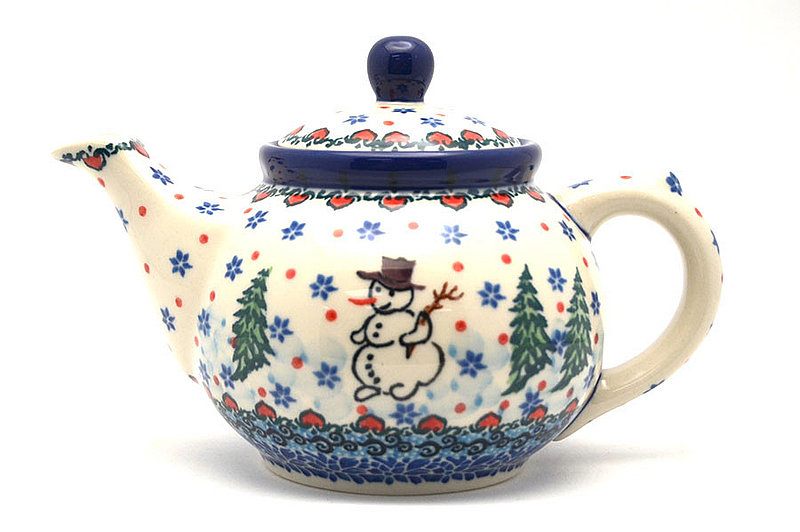 Ceramika Artystyczna Polish Pottery Teapot - 14 oz. - Unikat Signature U4661 120-U4661 (Ceramika Artystyczna)