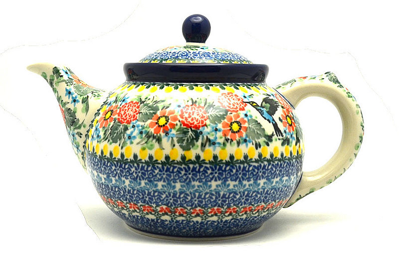 Ceramika Artystyczna Polish Pottery Teapot - 1 1/4 qt. - Unikat Signature U3357 060-U3357 (Ceramika Artystyczna)
