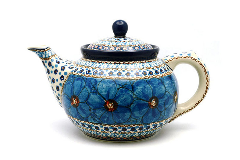 Ceramika Artystyczna Polish Pottery Teapot - 1 1/4 qt. - Unikat Signature U408C 060-U408C (Ceramika Artystyczna)