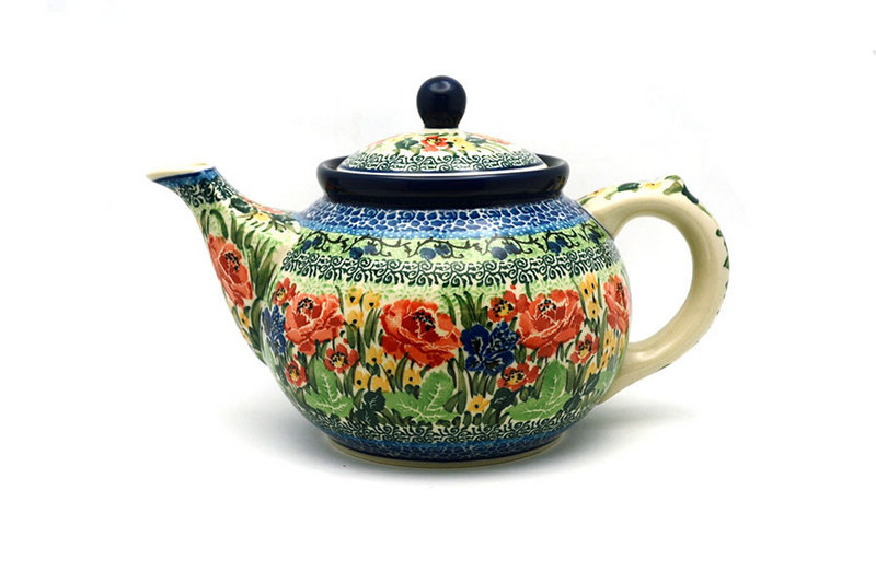 Ceramika Artystyczna Polish Pottery Teapot - 1 1/4 qt. - Unikat Signature U4400 060-U4400 (Ceramika Artystyczna)