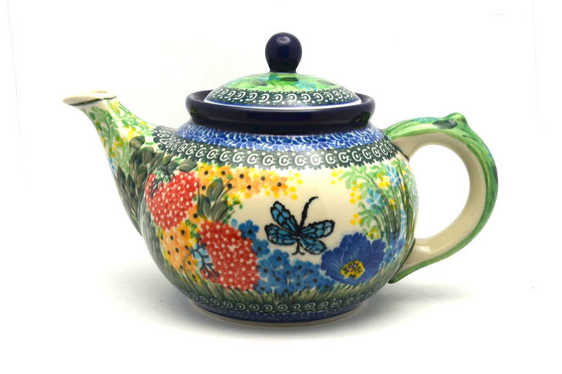 Ceramika Artystyczna Polish Pottery Teapot - 1 1/4 qt. - Unikat Signature U4612 060-U4612 (Ceramika Artystyczna)