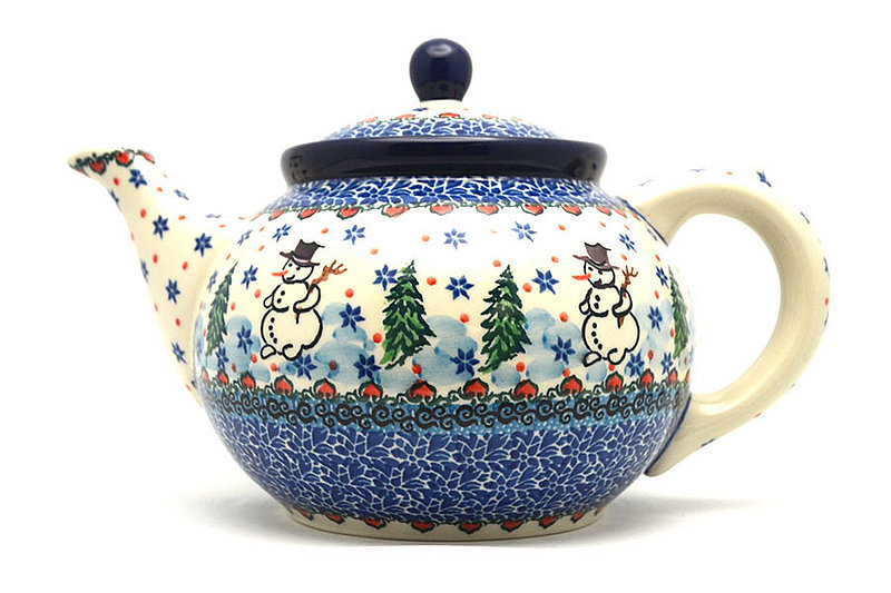 Ceramika Artystyczna Polish Pottery Teapot - 1 1/4 qt. - Unikat Signature U4661 060-U4661 (Ceramika Artystyczna)