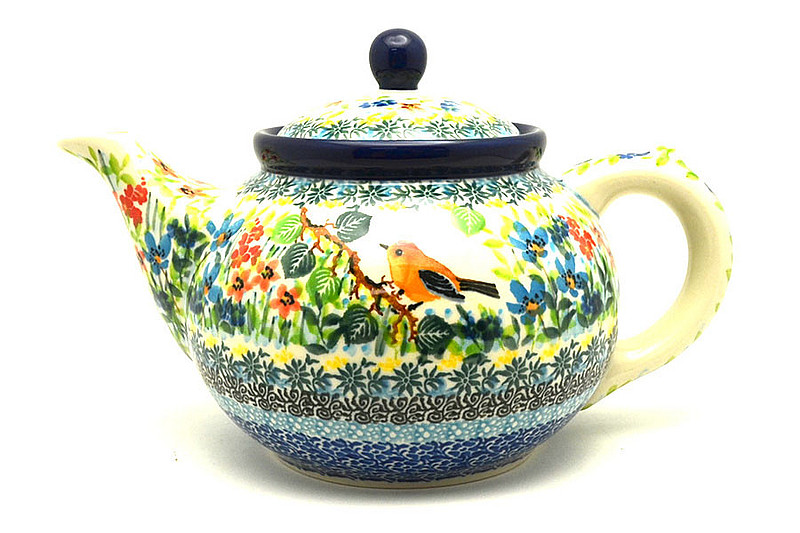 Ceramika Artystyczna Polish Pottery Teapot - 1 1/4 qt. - Unikat Signature U5098 060-U5098 (Ceramika Artystyczna)
