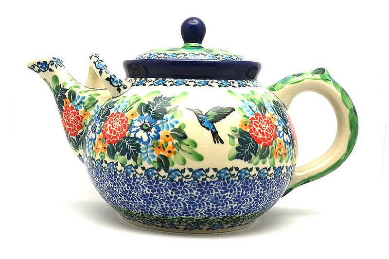 Polish Pottery Teapot - 1 3/4 qt. - Unikat Signature - U3271