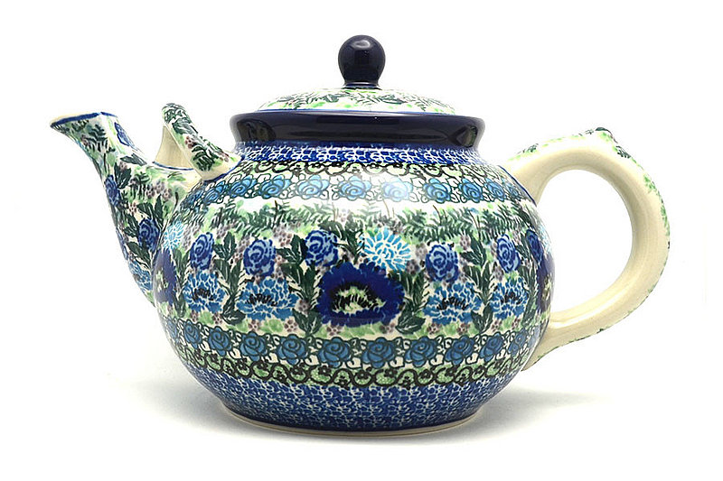 Ceramika Artystyczna Polish Pottery Teapot - 1 3/4 qt. - Unikat Signature - U4520 444-U4520 (Ceramika Artystyczna)