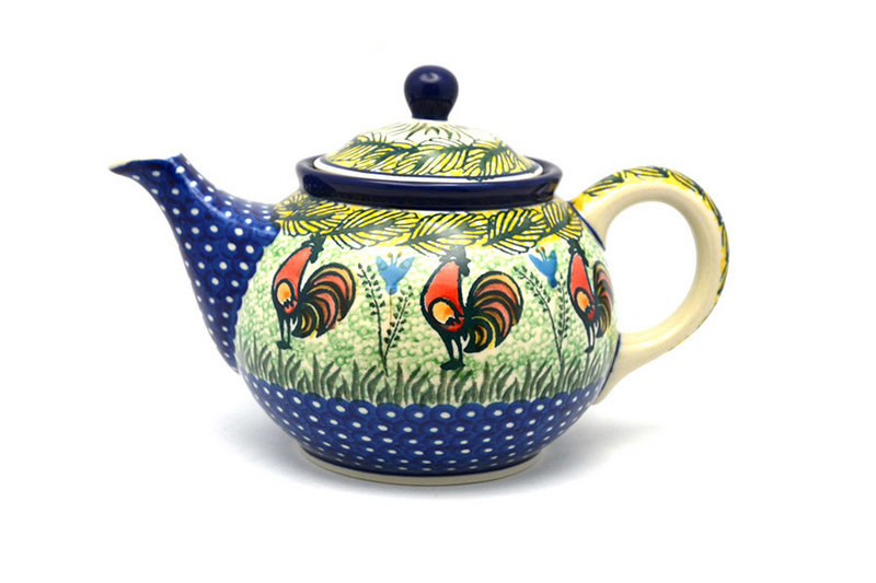 Ceramika Artystyczna Polish Pottery Teapot - 3/4 qt. - Unikat Signature - U2663 264-U2663 (Ceramika Artystyczna)
