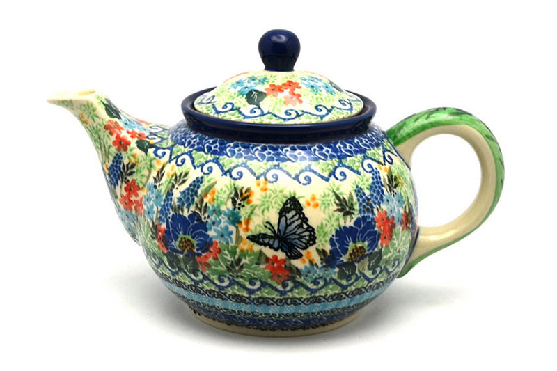 Ceramika Artystyczna Polish Pottery Teapot - 3/4 qt. - Unikat Signature - U4600 264-U4600 (Ceramika Artystyczna)