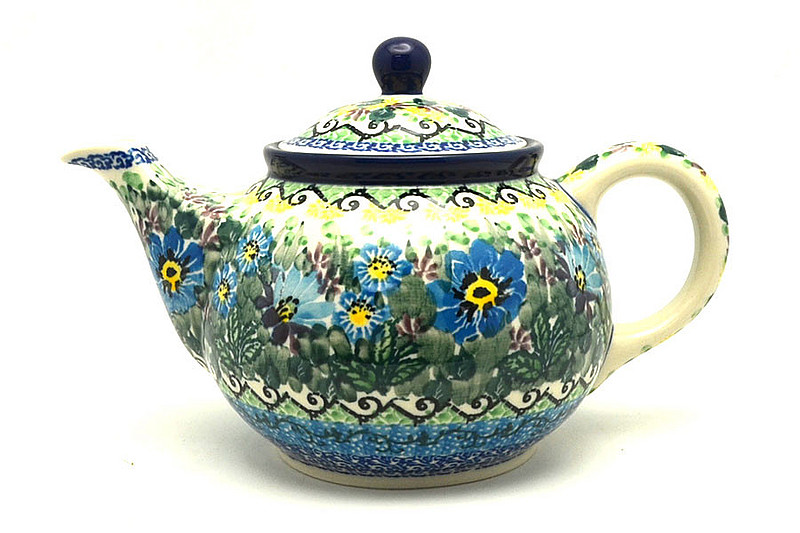 Ceramika Artystyczna Polish Pottery Teapot - 3/4 qt. - Unikat Signature - U4613 264-U4613 (Ceramika Artystyczna)