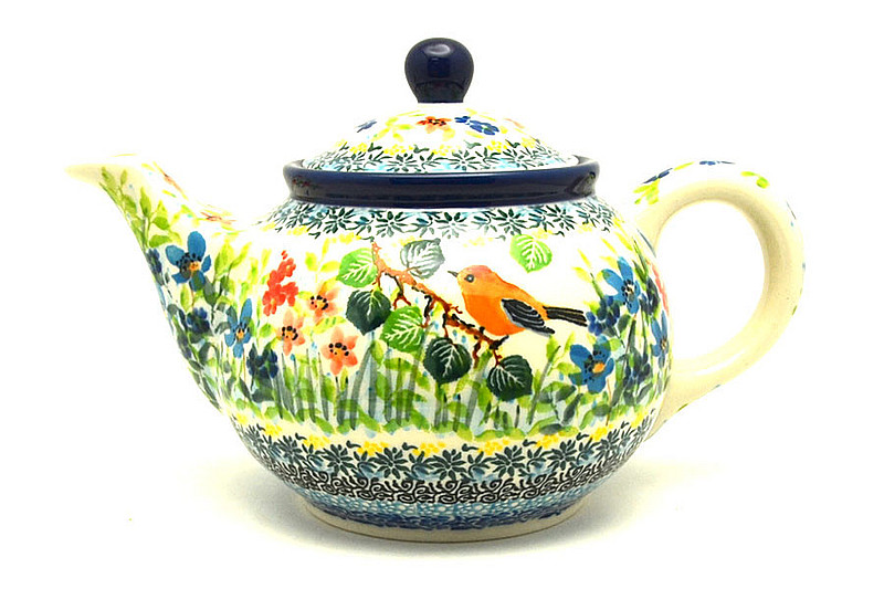 Ceramika Artystyczna Polish Pottery Teapot - 3/4 qt. - Unikat Signature - U5098 264-U5098 (Ceramika Artystyczna)