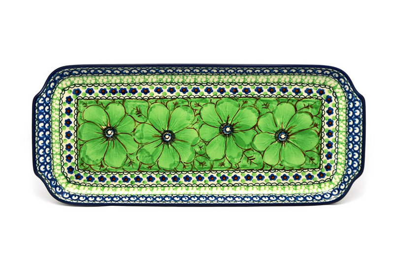 Ceramika Artystyczna Polish Pottery Tray - Appetizer - 12" - Unikat Signature U408A 410-U408A (Ceramika Artystyczna)