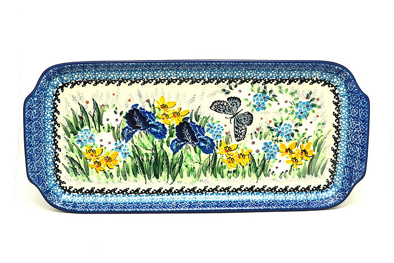 Ceramika Artystyczna Polish Pottery Tray - Appetizer - 12" - Unikat Signature U5132 410-U5132 (Ceramika Artystyczna)