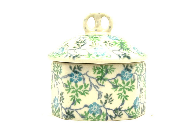 Polish Pottery Trinket Box - Summer Ivy