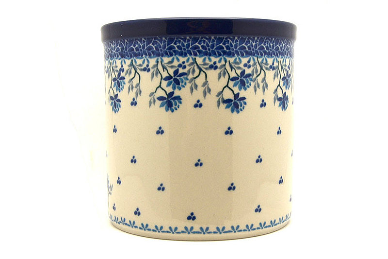 Ceramika Artystyczna Polish Pottery Utensil Holder - Clover Field 003-2524a (Ceramika Artystyczna)