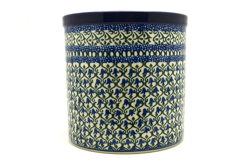 Ceramika Artystyczna Polish Pottery Utensil Holder - Tulip Trellis 003-585a (Ceramika Artystyczna)
