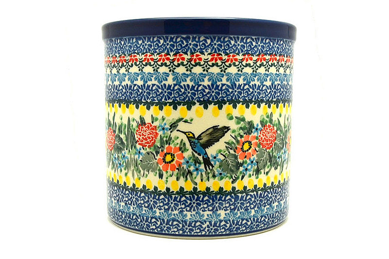 Ceramika Artystyczna Polish Pottery Utensil Holder - Unikat Signature U3357 003-U3357 (Ceramika Artystyczna)