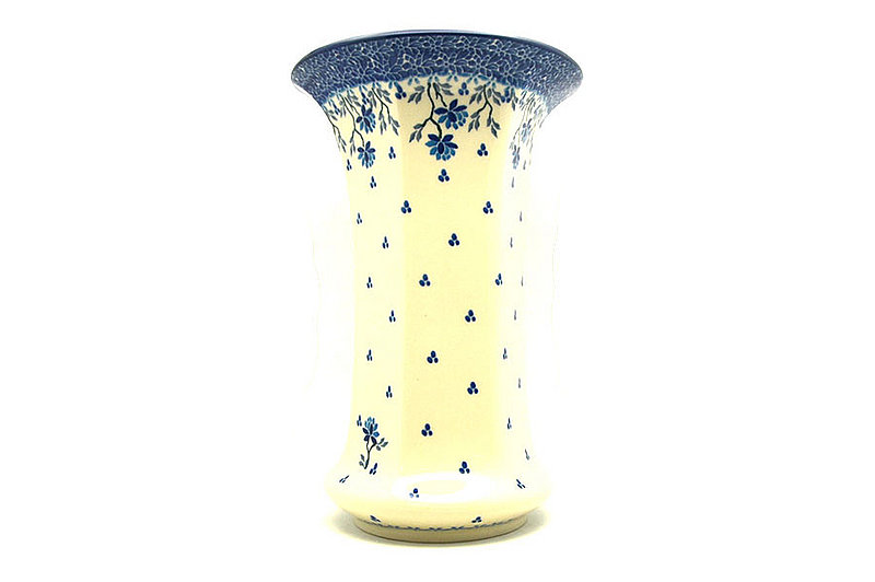 Ceramika Artystyczna Polish Pottery Vase - Large - Clover Field 052-2524a (Ceramika Artystyczna)