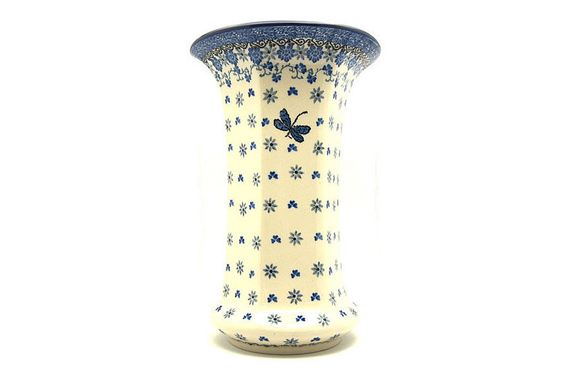 Ceramika Artystyczna Polish Pottery Vase - Large - Dragonfly 052-2009a (Ceramika Artystyczna)