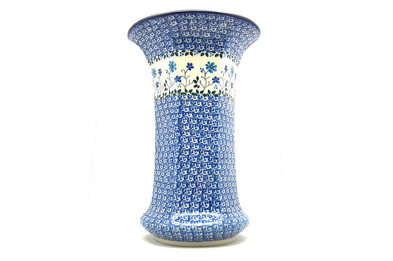 Ceramika Artystyczna Polish Pottery Vase - Large - Georgia Blue 052-2785a (Ceramika Artystyczna)