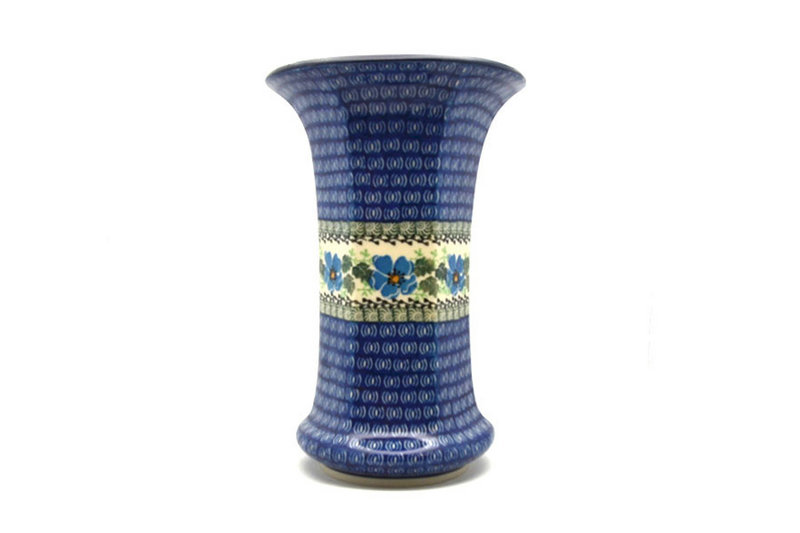 Ceramika Artystyczna Polish Pottery Vase - Large - Morning Glory 052-1915a (Ceramika Artystyczna)