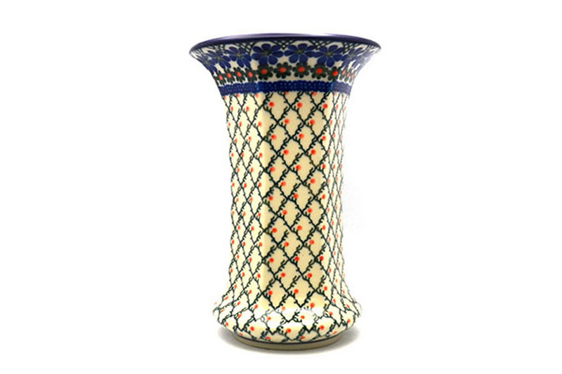 Ceramika Artystyczna Polish Pottery Vase - Large - Primrose 052-854a (Ceramika Artystyczna)