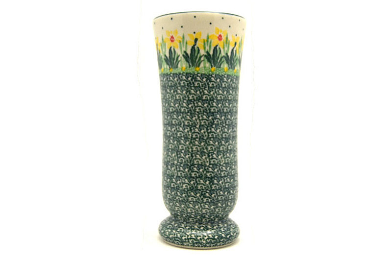 Polish Pottery Vase - Medium Narrow - Daffodil