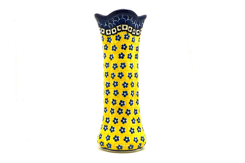 Ceramika Artystyczna Polish Pottery Vase - Medium Narrow - Sunburst 981-859a (Ceramika Artystyczna)