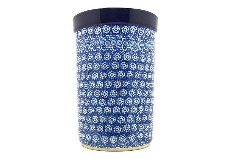 Polish Pottery Wine Crock - Midnight