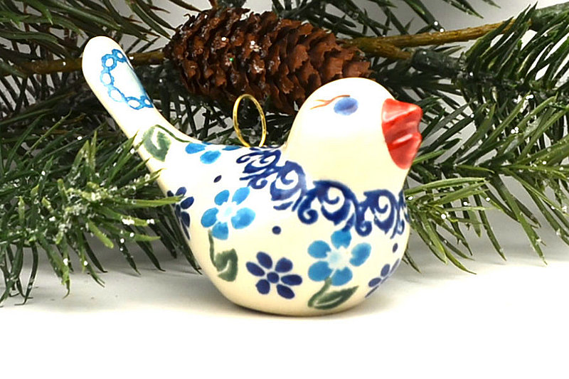 Vena Polish Pottery Ornament - Bird - VC113 V416-VC113 (Vena)