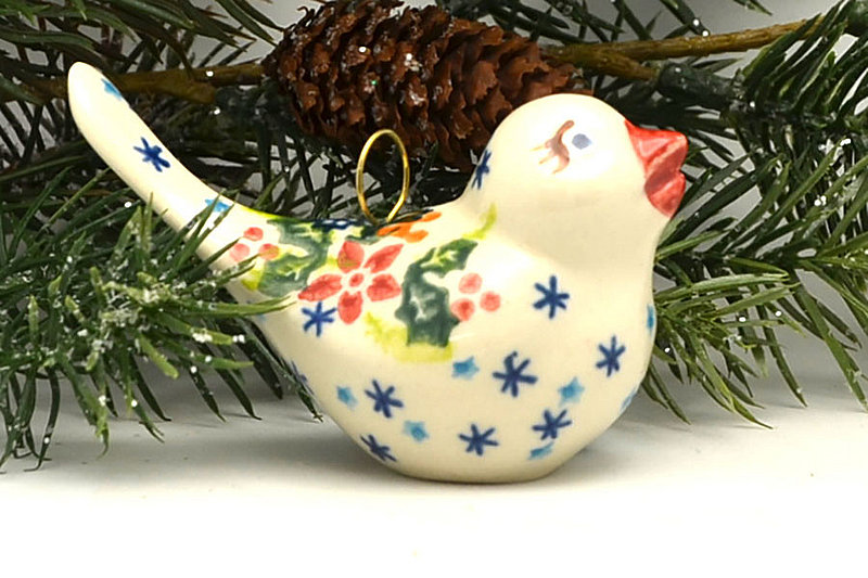 Vena Polish Pottery Ornament - Bird - VC311 V416-VC311 (Vena)