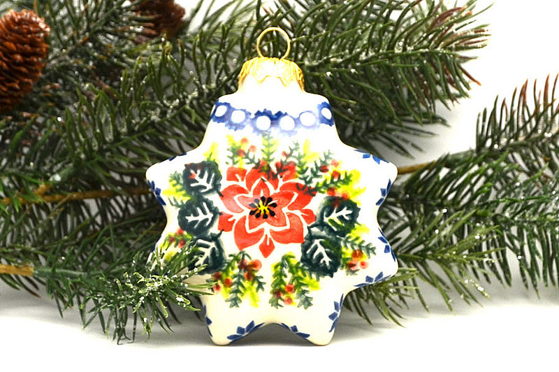 Vena Polish Pottery Ornament - Star - VC322 V480-VC322 (Vena)