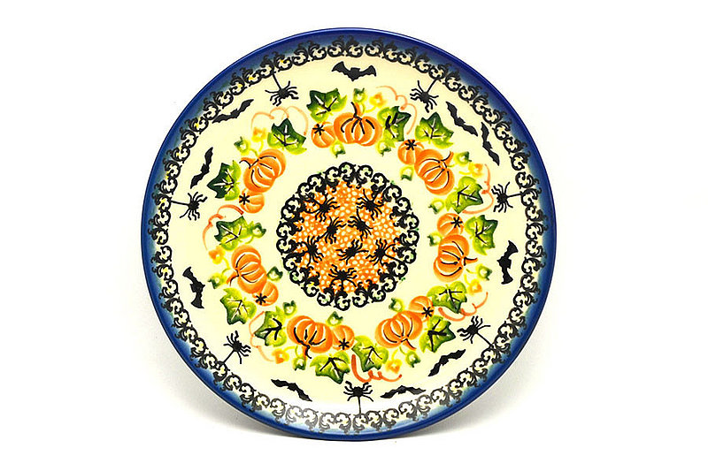 Polish Pottery Salad Plate - Vena Halloween