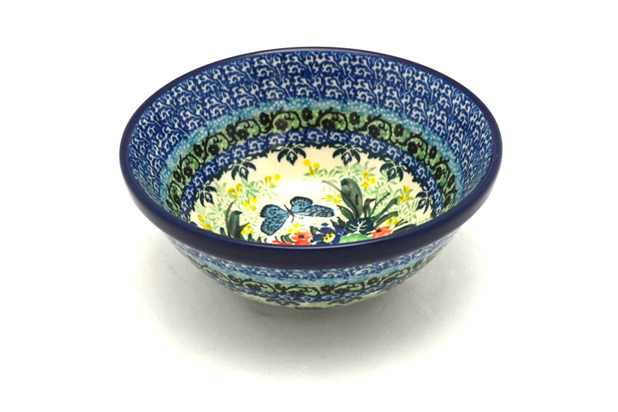 - Unikat Signature U4520 Polish Pottery Bowl Small Nesting 5 1/2 - Unikat Signature U4520 Polish Pottery Bowl Small Nesting 5 1/2