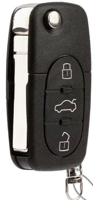 New flip key remote for Audi transmitter keyless entry clicker fob 4D0837231P 