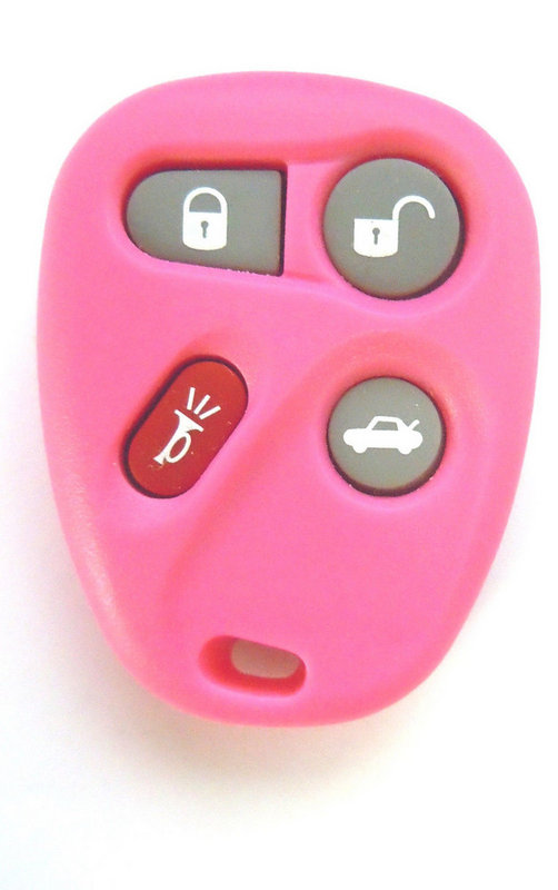 New Pink key fob fits Buick LeSabre 2000 FCC ID KOBUT1BT Keyless Remote