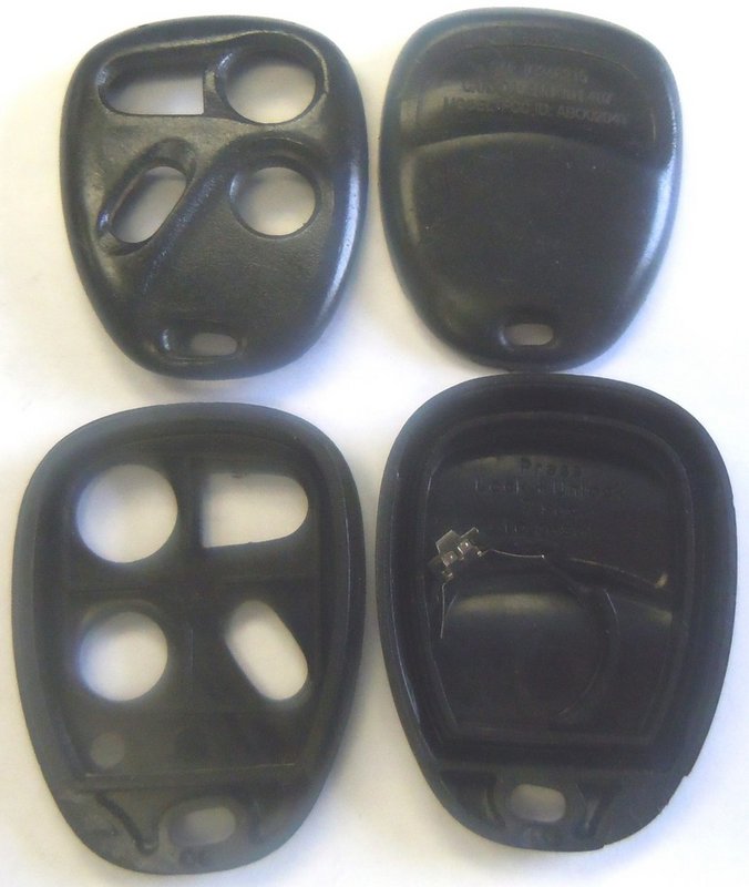 Replacement Oem 4 Button Shell Case Cover For Chevrolet