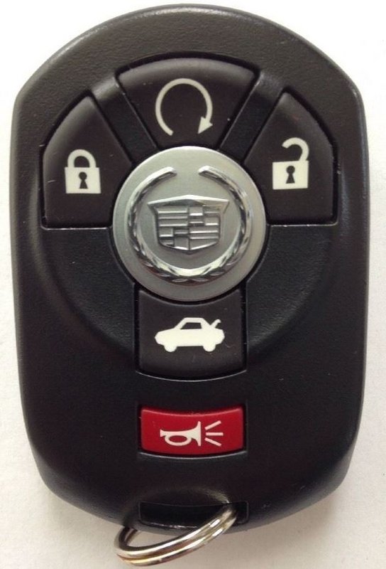 2* For CADILLAC STS NEW KEYLESS REMOTE KEY FOB TRANSMITTER M3N5WY7777A 