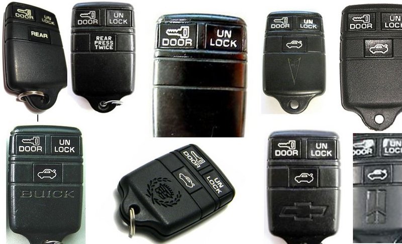 1995 1996 Chevy C K 2500 3500 keyless entry remote key fob control