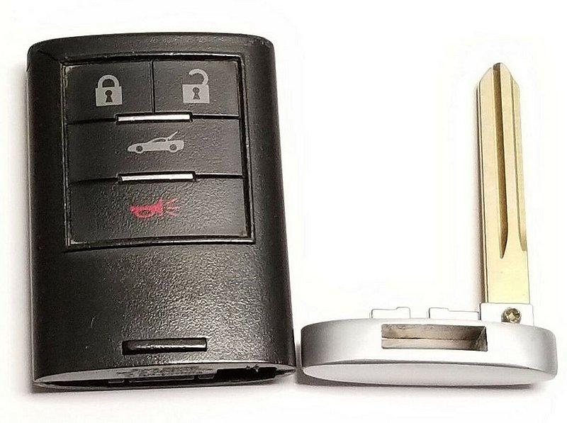 New OEM Chevy Corvette Memory Position #2 Remote Keyless Fob Transmitter Key 